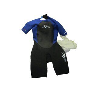 XPS Bass Pro Aqualite Flex Wetsuit Neoprene Short Sleeve Size 3XL Young Mens